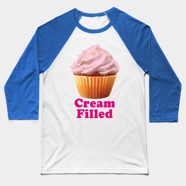 Cream Filled Baseball T-Shirt by klance